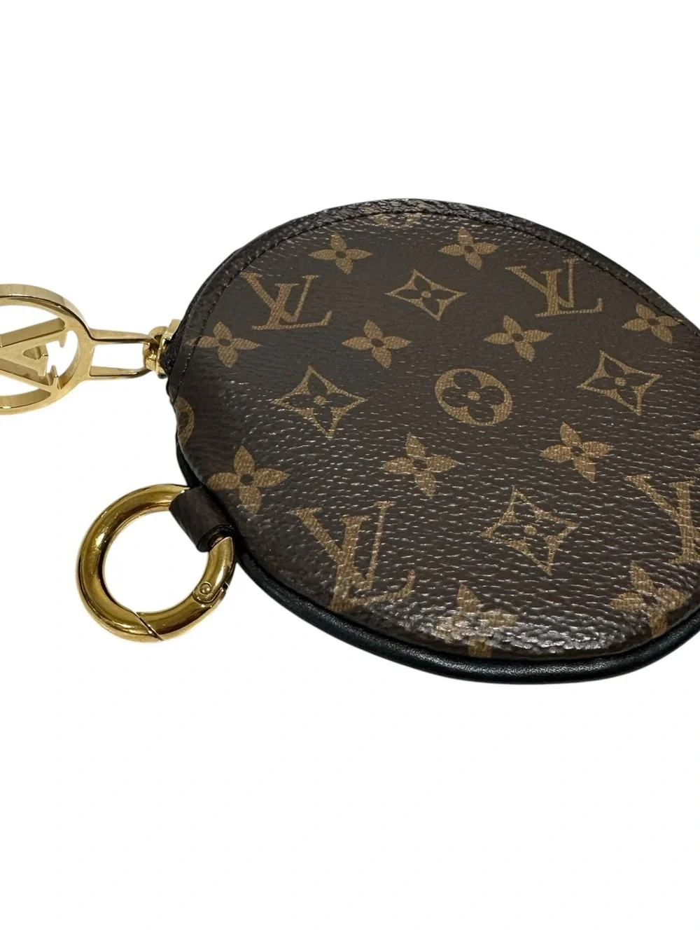 Louis Vuitton Monogram Multi Pochette Accessories Round Coin Purse